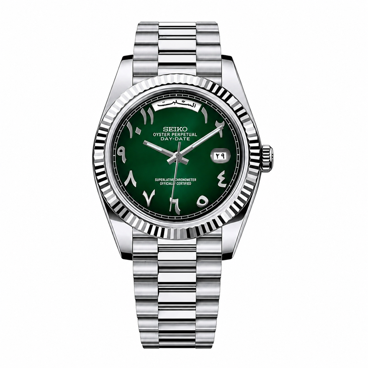 Daydate | Green Arabic Dial