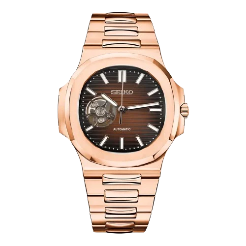 Nautilus | Rose Gold Chocolate Open Heart