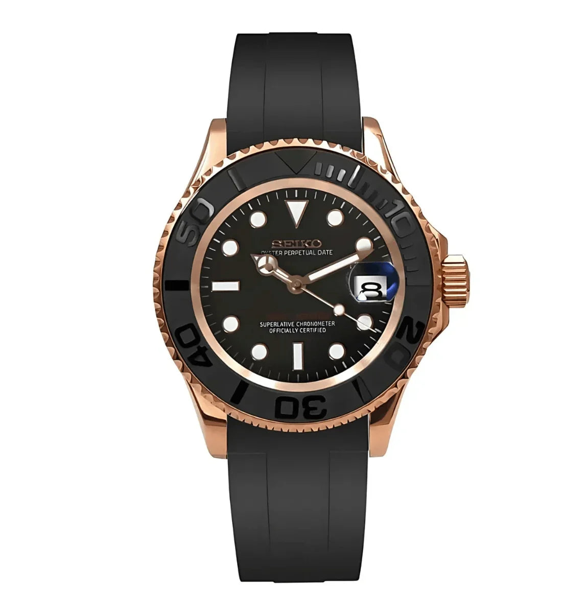 Yacht-Master | Rose Gold Oyster Flex